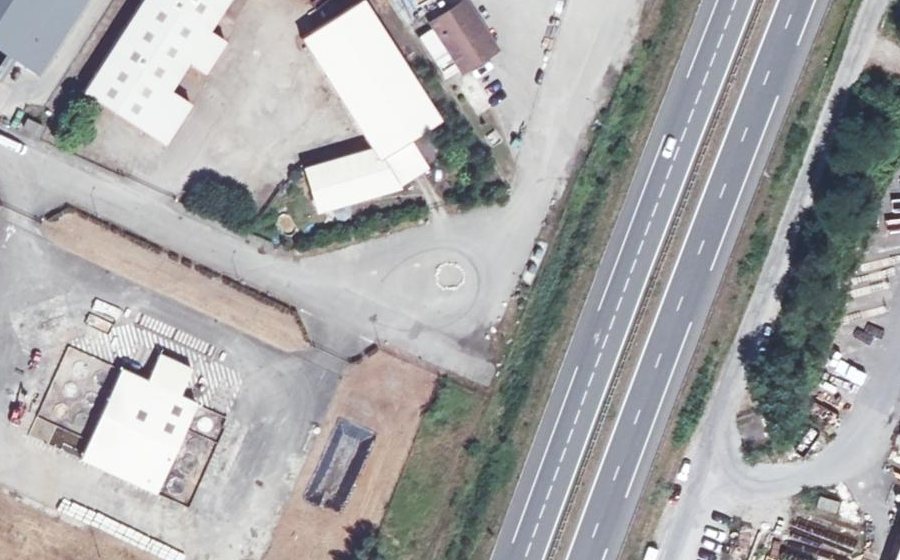Vue aérienne du Mini-giratoire n°9998277355