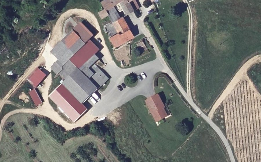 Vue aérienne du Mini-giratoire n°10013810346
