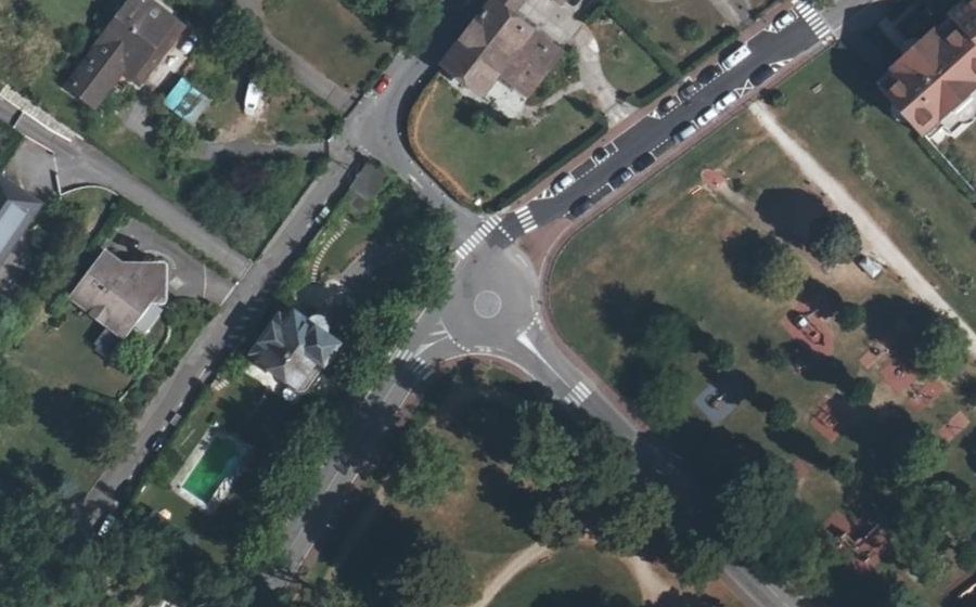Vue aérienne du Mini-giratoire n°10015344450