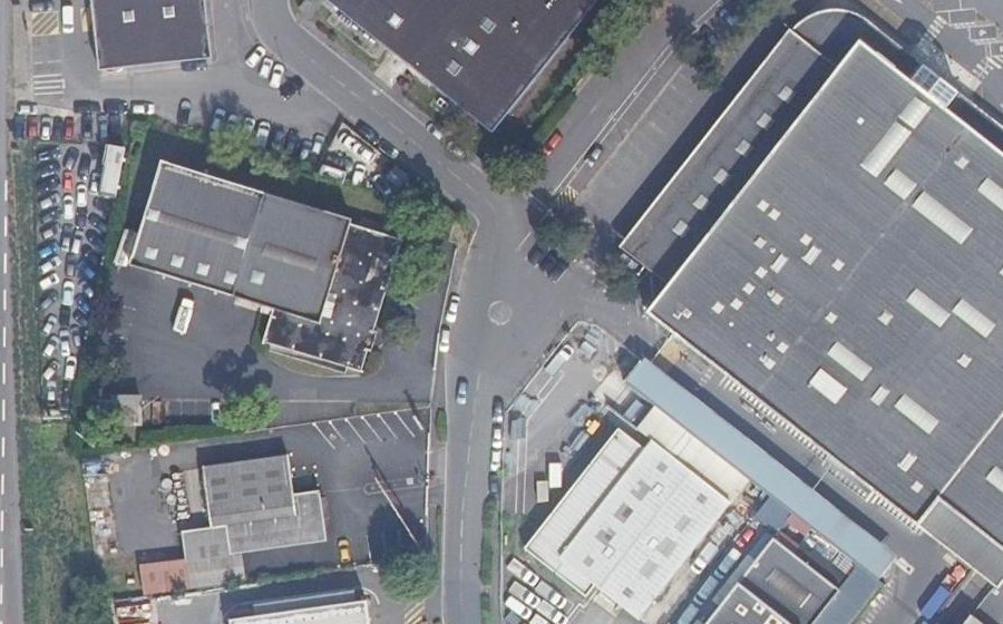 Vue aérienne du Mini-giratoire n°10024188209