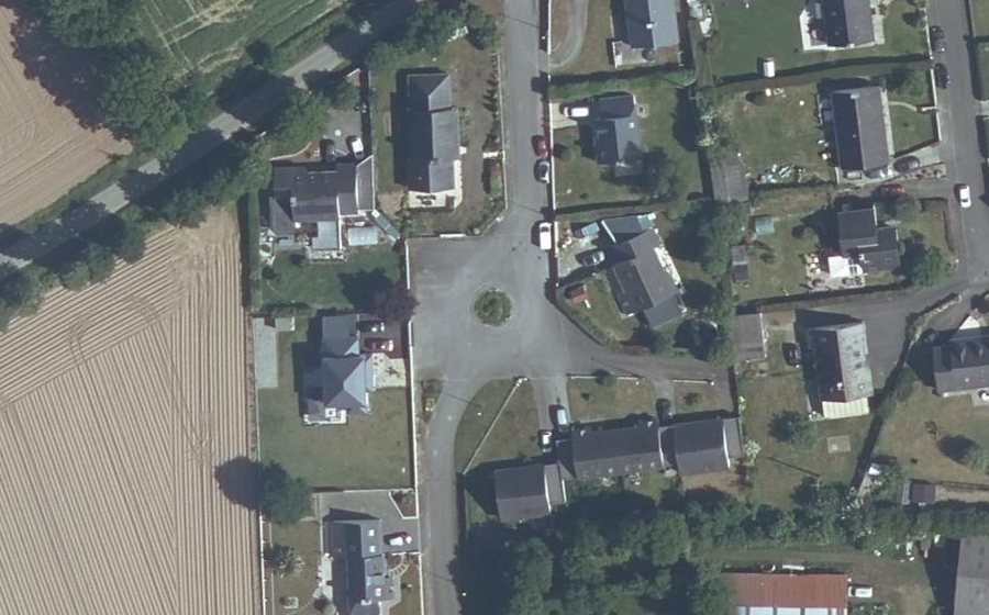 Vue aérienne du Mini-giratoire n°10054445716