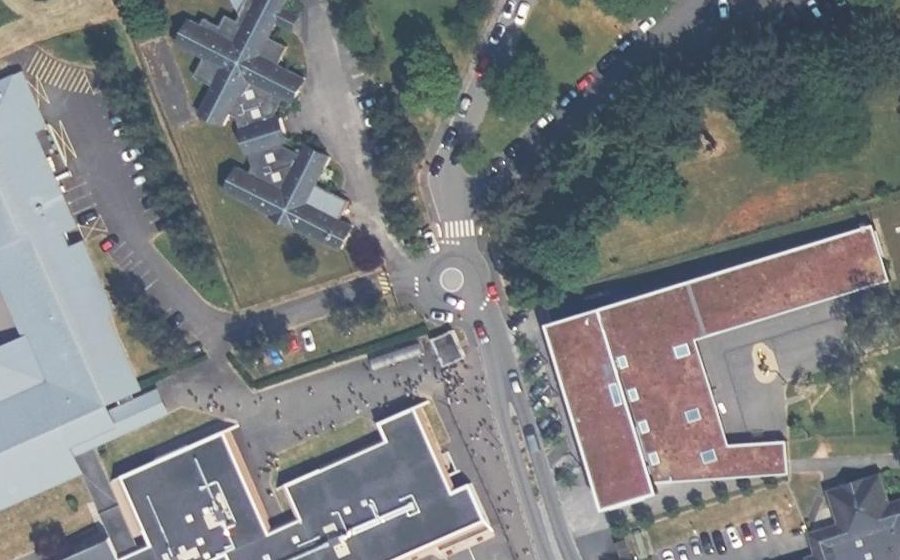 Vue aérienne du Mini-giratoire n°10152163533