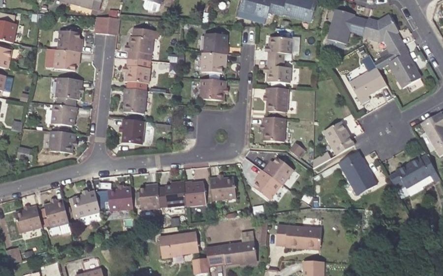 Vue aérienne du Mini-giratoire n°10189429193