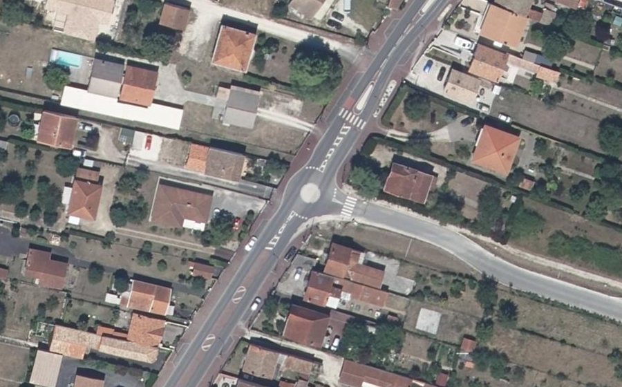 Vue aérienne du Mini-giratoire n°10209282272