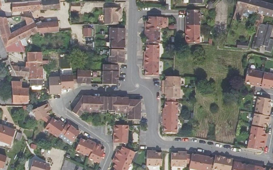 Vue aérienne du Mini-giratoire n°10219501234