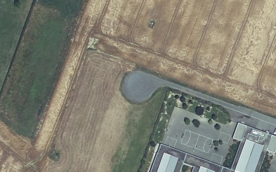 Vue aérienne du Mini-giratoire n°10280787066