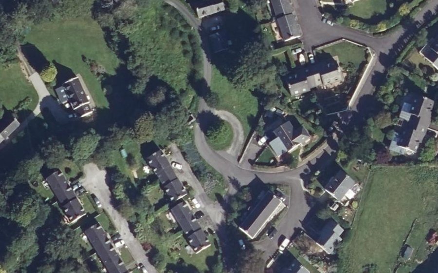 Vue aérienne du Rond-point anonyme n°110516399