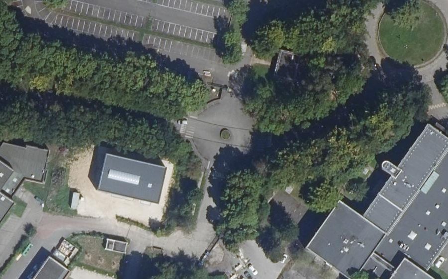 Vue aérienne du Avenue Jean d'Alembert