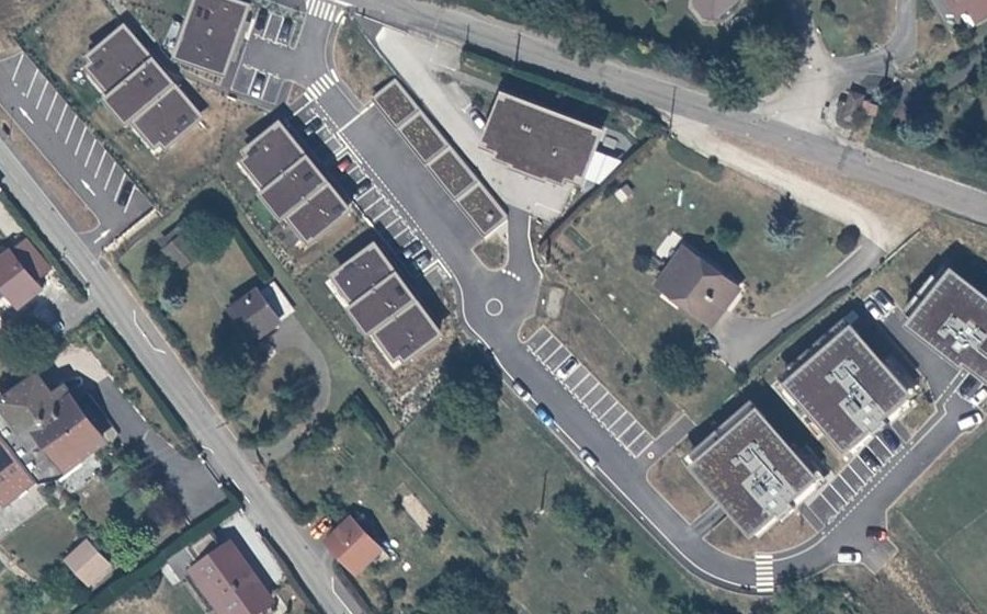 Vue aérienne du Mini-giratoire n°10576125456