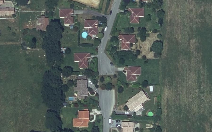 Vue aérienne du Mini-giratoire n°10582273686