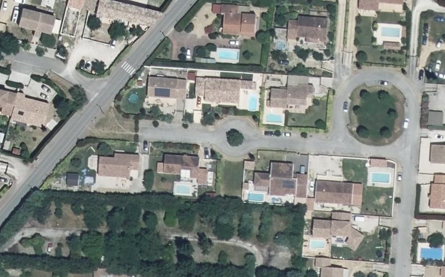 Vue aérienne du Mini-giratoire n°10584873601