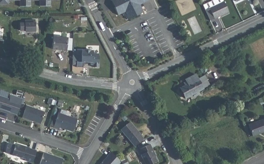 Vue aérienne du Mini-giratoire n°10591314104