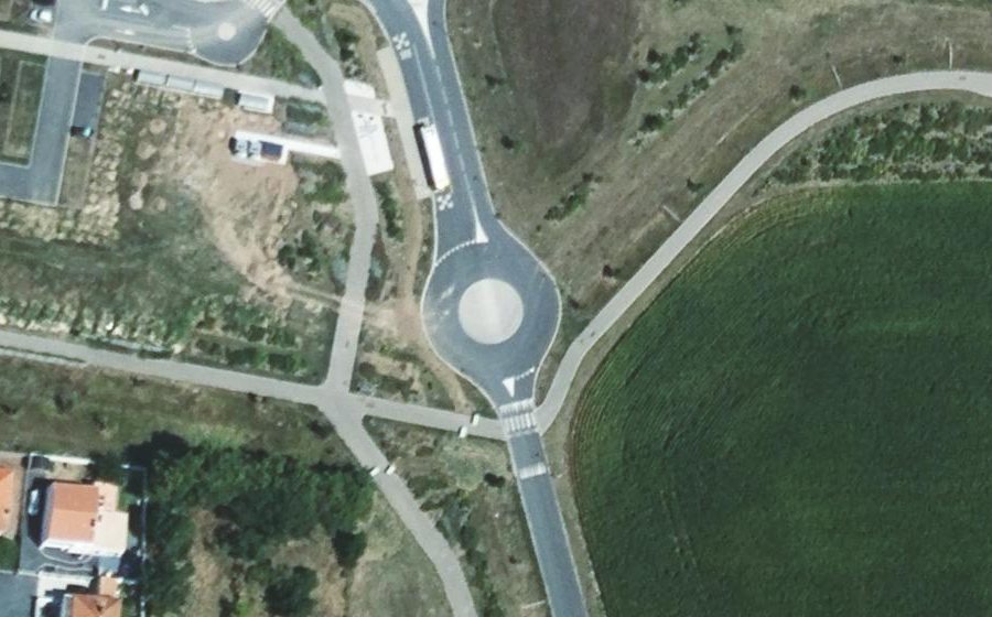 Vue aérienne du Mini-giratoire n°10604279519