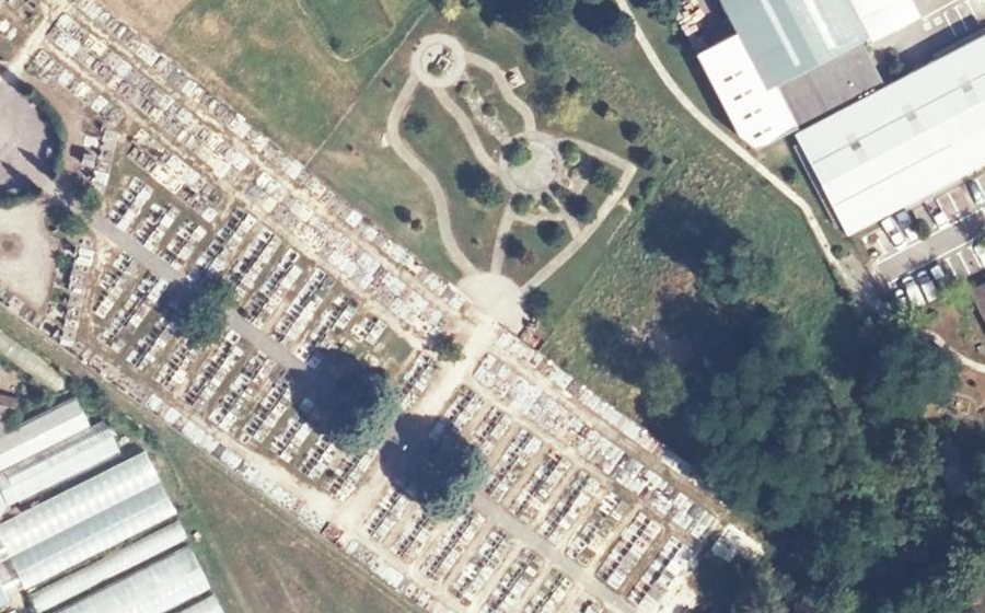 Vue aérienne du Mini-giratoire n°10657008055