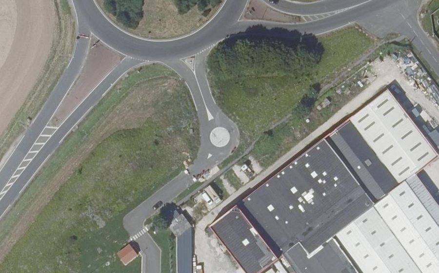 Vue aérienne du Mini-giratoire n°10676773324