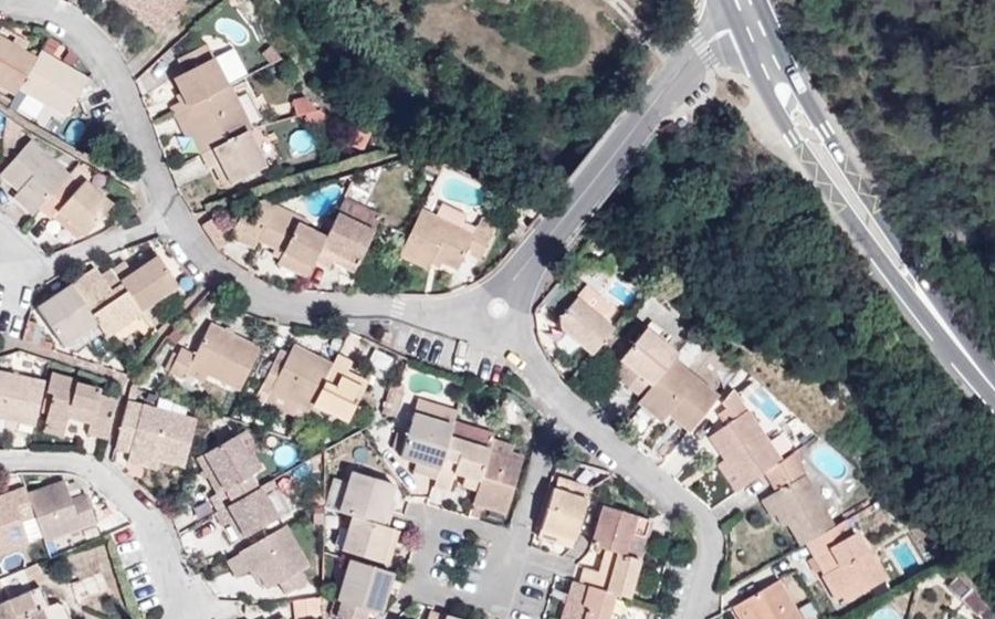 Vue aérienne du Mini-giratoire n°10718597183