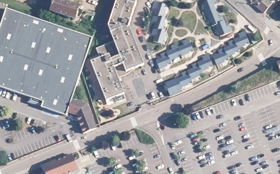 Vue aérienne du Mini-giratoire n°10753075891