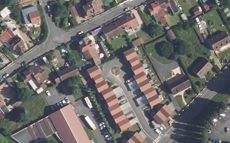 Vue aérienne du Mini-giratoire n°10775727751