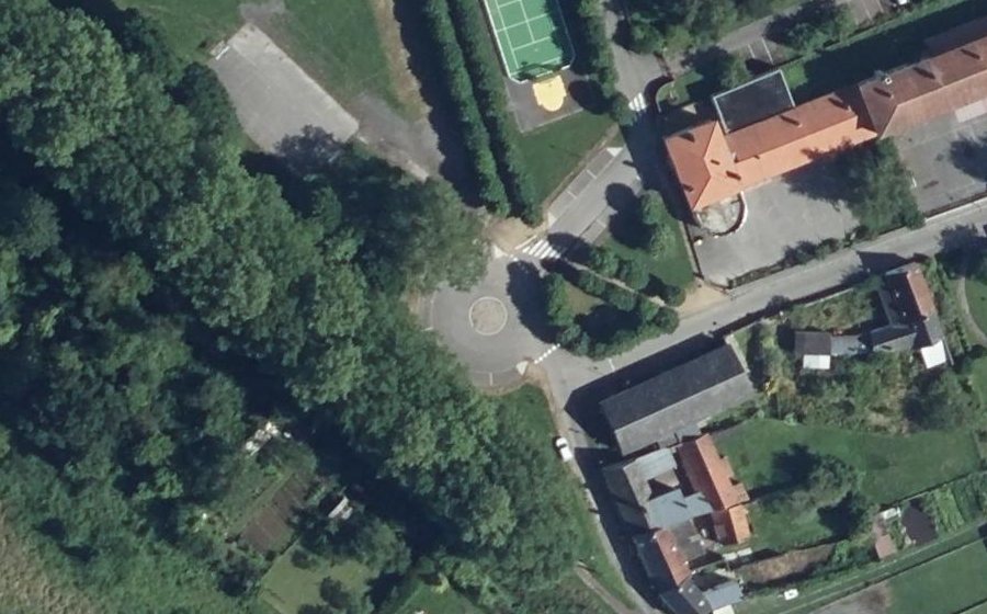 Vue aérienne du Mini-giratoire n°10812426983