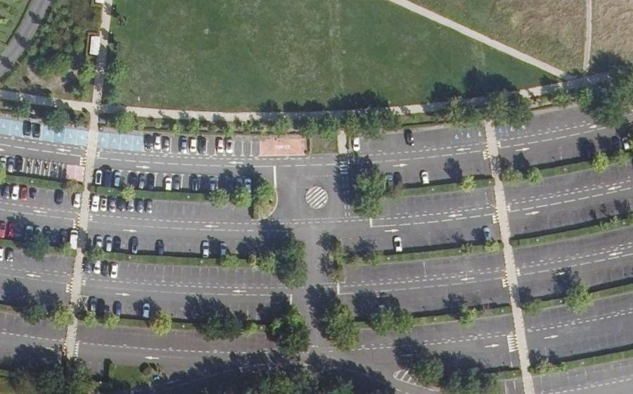 Vue aérienne du Mini-giratoire n°10820350771