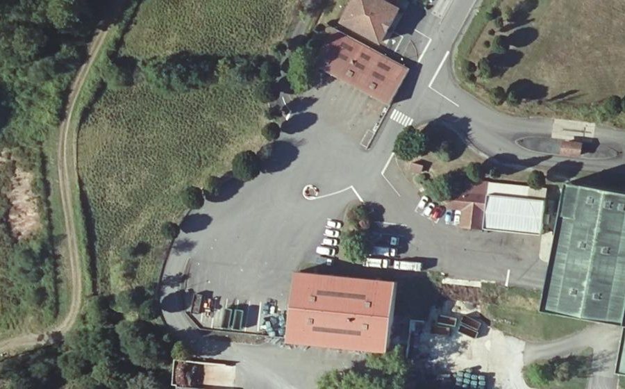 Vue aérienne du Mini-giratoire n°10856164922