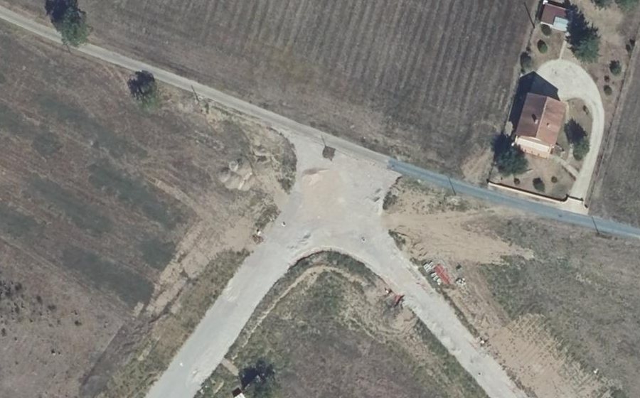 Vue aérienne du Mini-giratoire n°10916722589