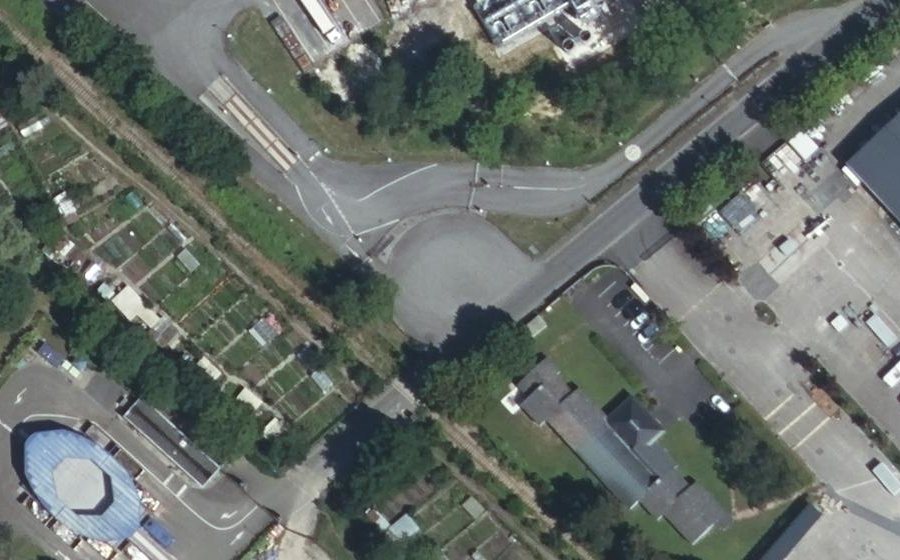 Vue aérienne du Mini-giratoire n°10965165504