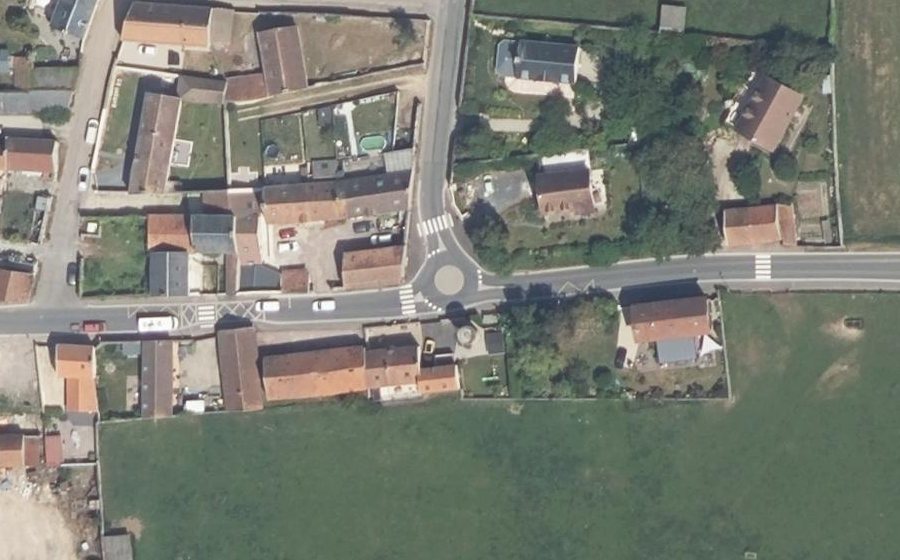 Vue aérienne du Mini-giratoire n°10969100138