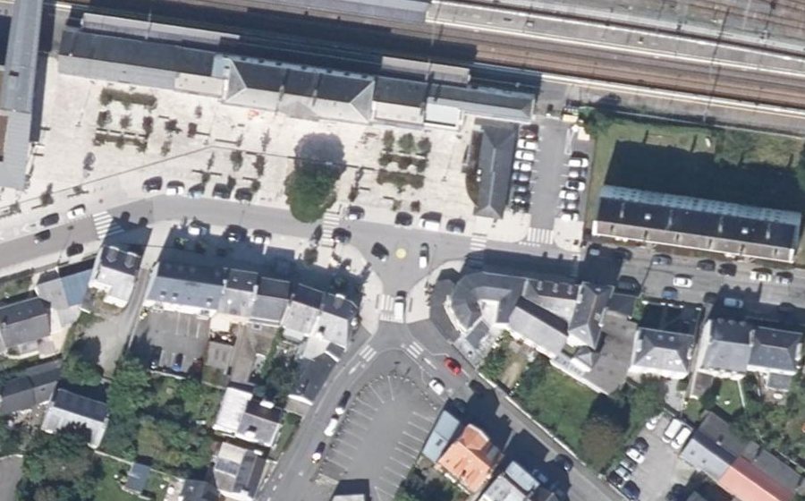 Vue aérienne du Mini-giratoire n°10989678351