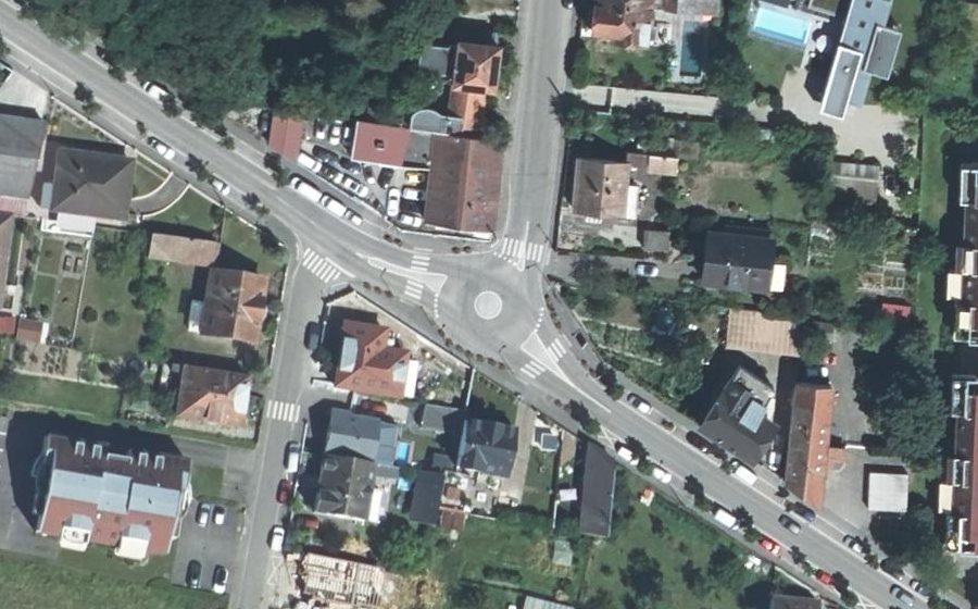 Vue aérienne du Mini-giratoire n°10992280926