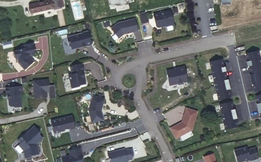 Vue aérienne du Mini-giratoire n°11001657146