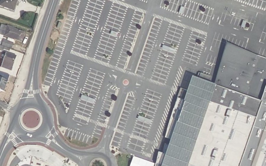 Vue aérienne du Mini-giratoire n°11030761653