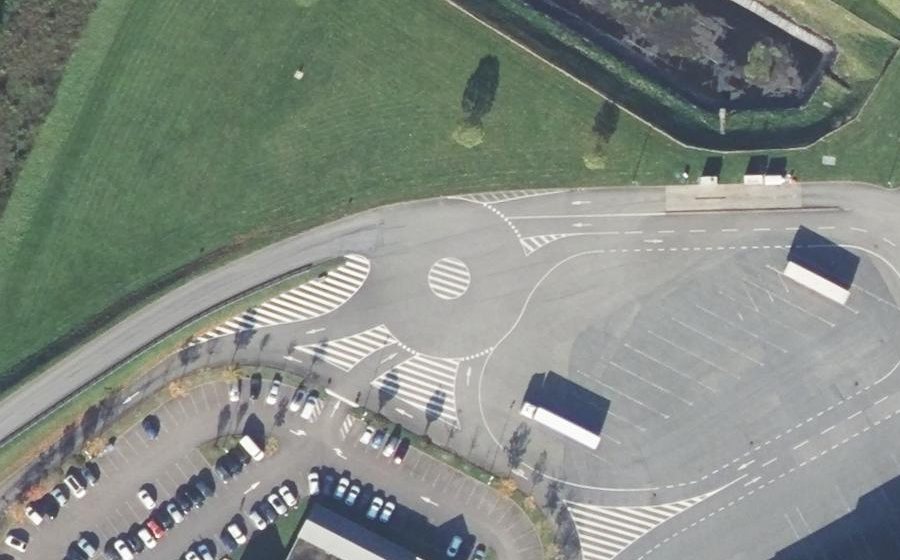 Vue aérienne du Mini-giratoire n°11035865893