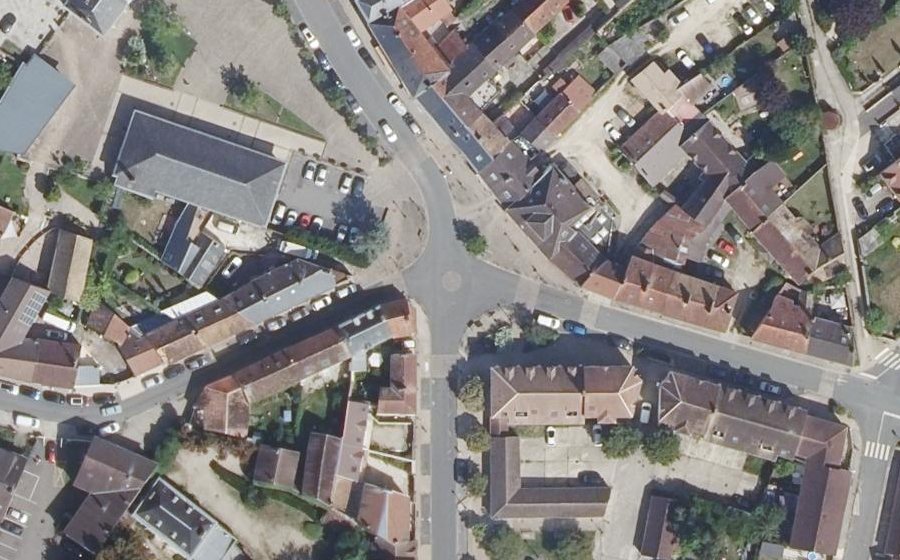 Vue aérienne du Mini-giratoire n°11049692183
