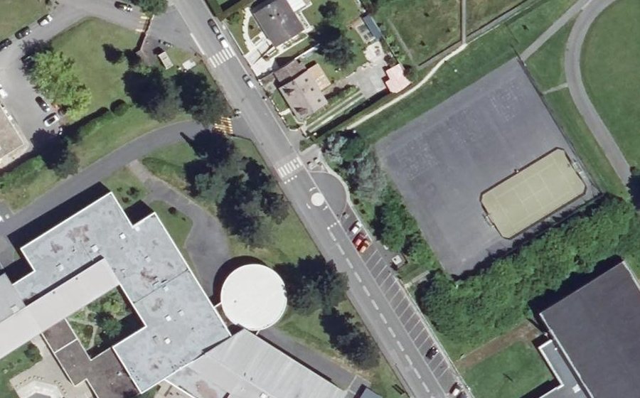 Vue aérienne du Mini-giratoire n°11104712409