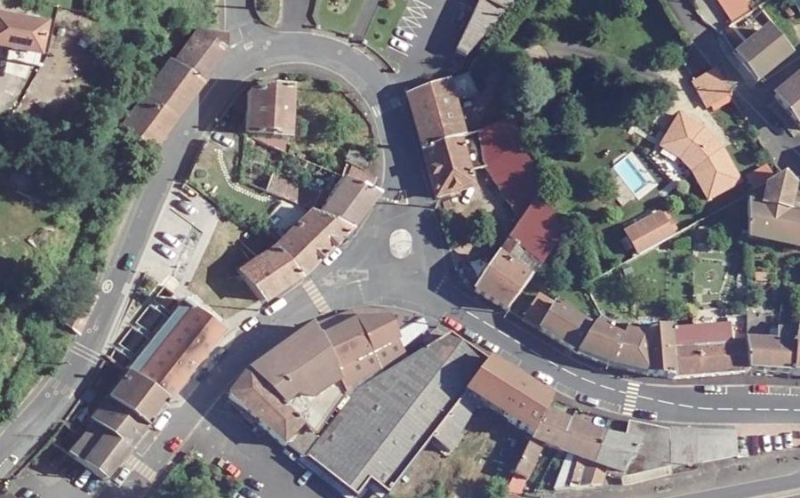 Vue aérienne du Mini-giratoire n°11107464882