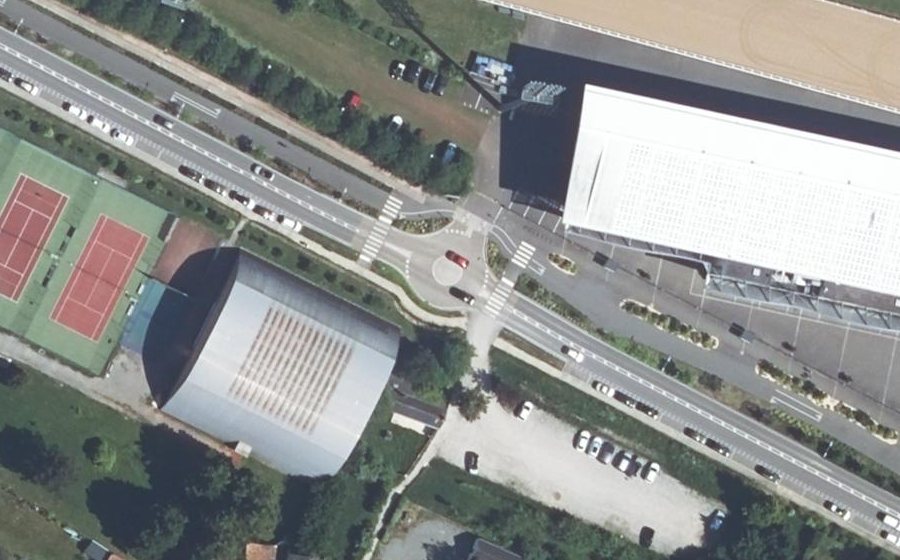 Vue aérienne du Mini-giratoire n°11166968015