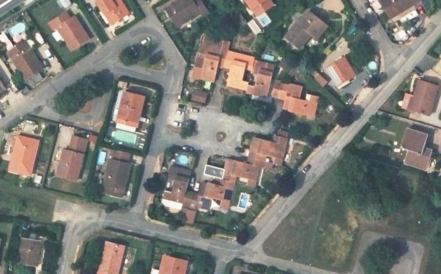 Vue aérienne du Mini-giratoire n°11201872942