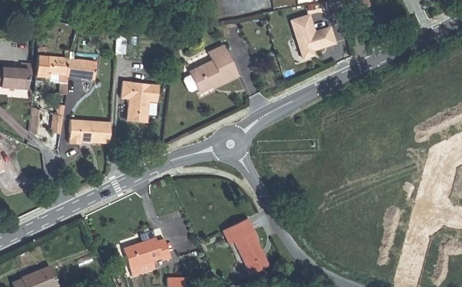 Vue aérienne du Mini-giratoire n°11252819089