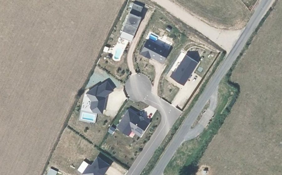 Vue aérienne du Mini-giratoire n°11381202031