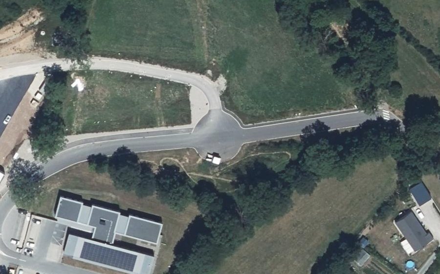 Vue aérienne du Mini-giratoire n°11381911883