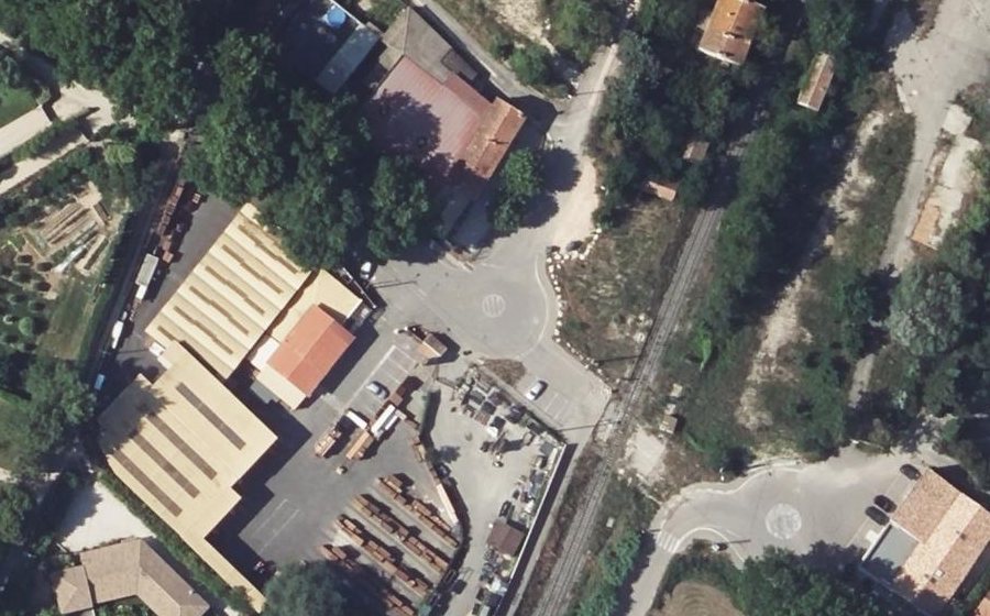 Vue aérienne du Mini-giratoire n°11391581610