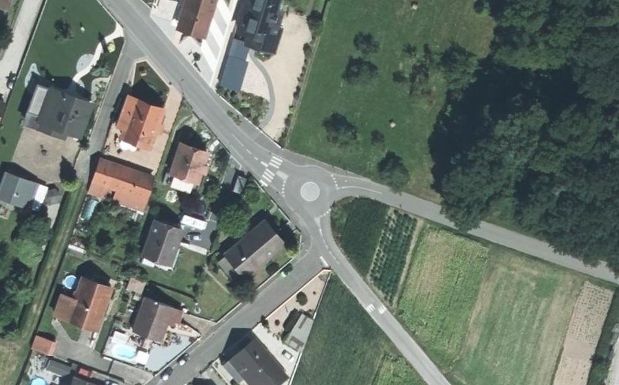 Vue aérienne du Mini-giratoire n°11409555063