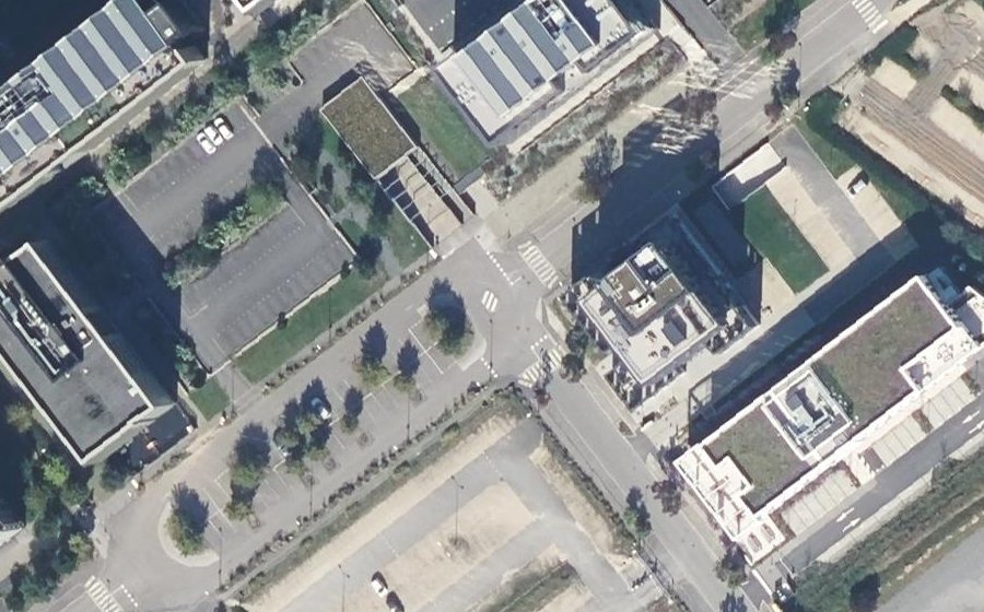 Vue aérienne du Mini-giratoire n°11414564942