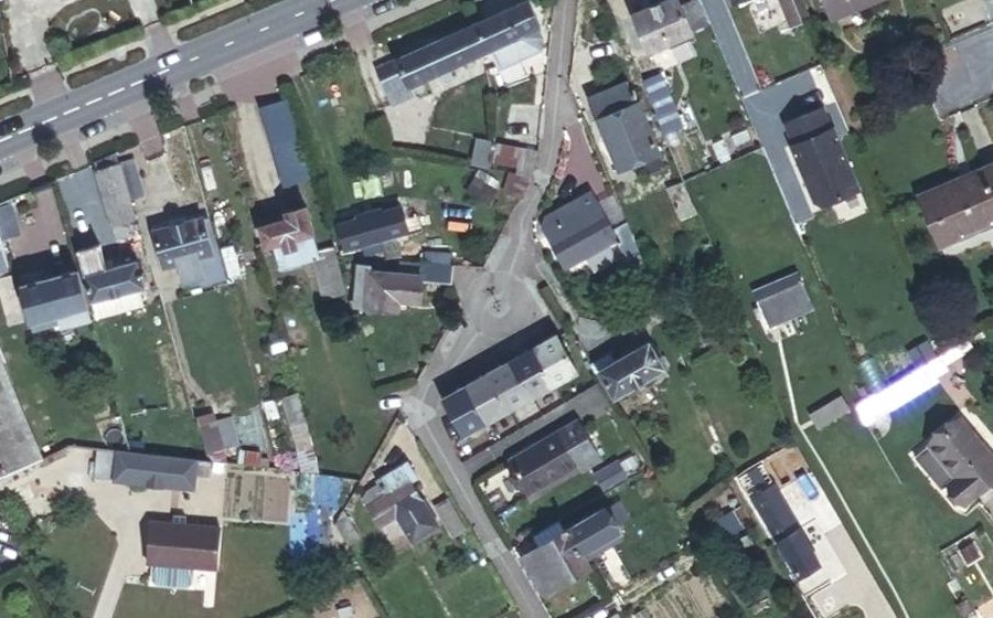 Vue aérienne du Mini-giratoire n°11420194912