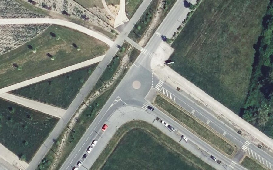 Vue aérienne du Mini-giratoire n°11420341654