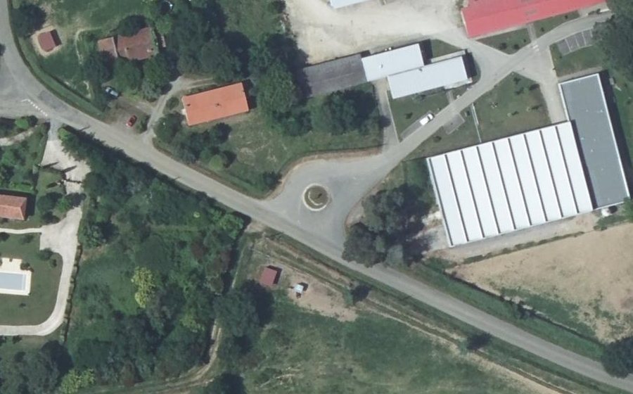 Vue aérienne du Mini-giratoire n°11449883840