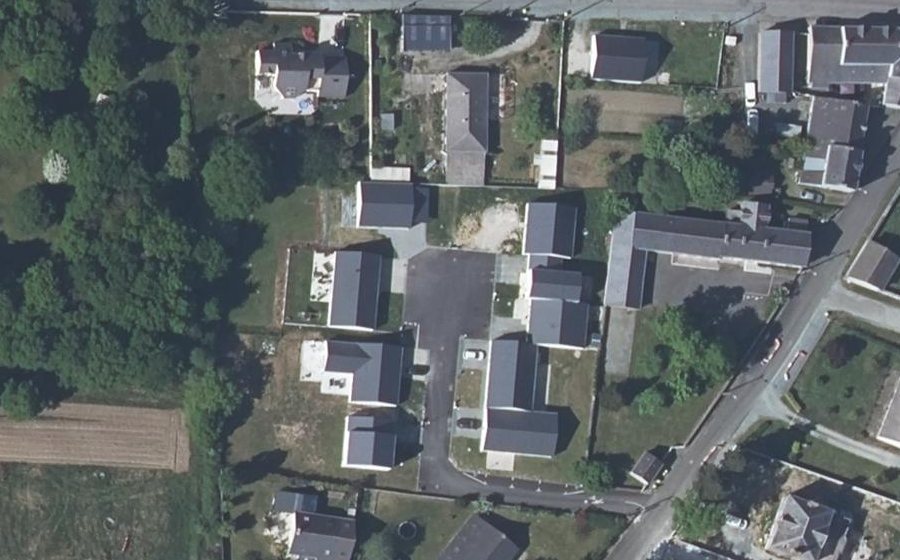 Vue aérienne du Mini-giratoire n°11475917011