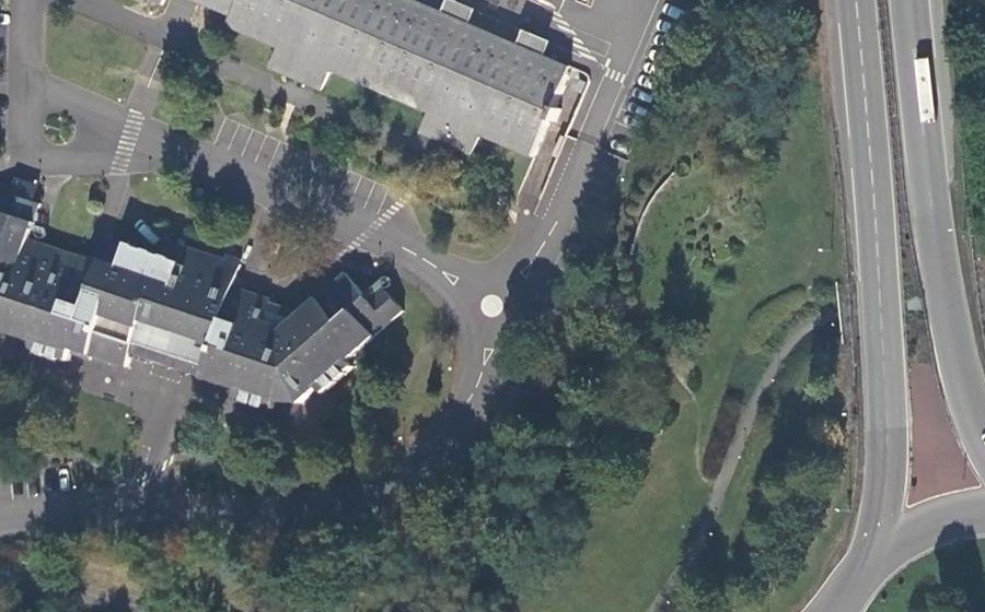 Vue aérienne du Mini-giratoire n°11548928721