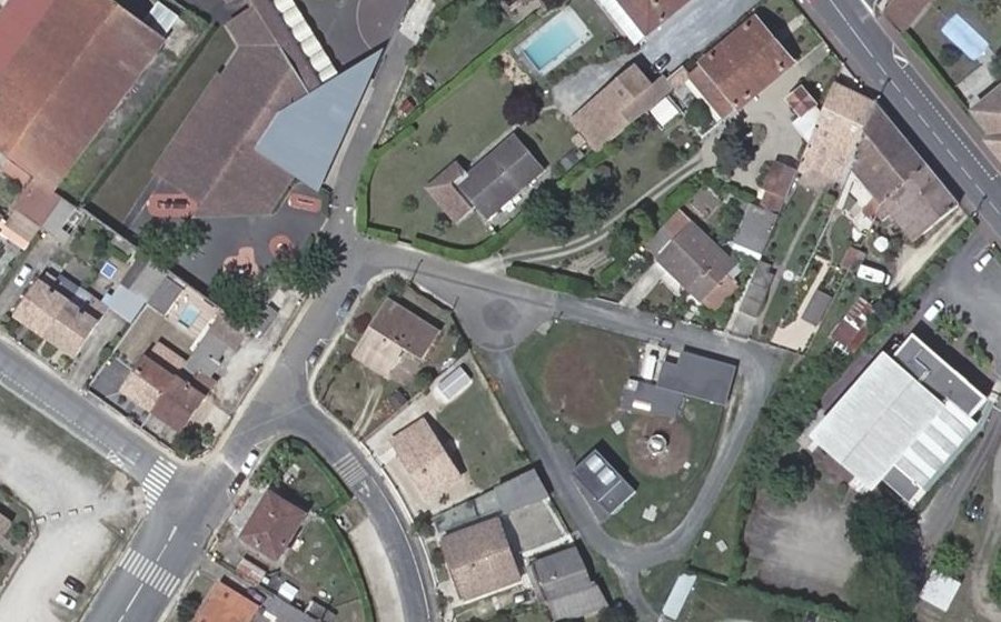 Vue aérienne du Mini-giratoire n°11607166591